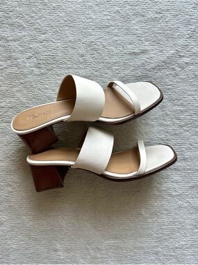 Madewell The Kaitlin Sandal 9 Ecru